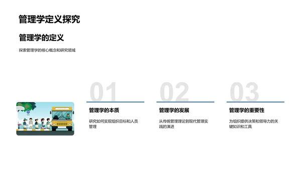 管理学实践报告PPT模板