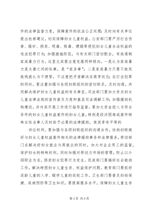 县委副书记在县妇女维权联席工作会议上的讲话 (2).docx