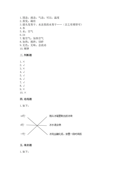 教科版三年级上册科学《期末测试卷》含完整答案（全优）.docx