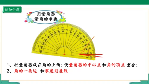 新人教版4年级上册 3.2 角的度量课件（28张PPT）