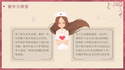 南丁格尔简约语文PPT课件人物介绍