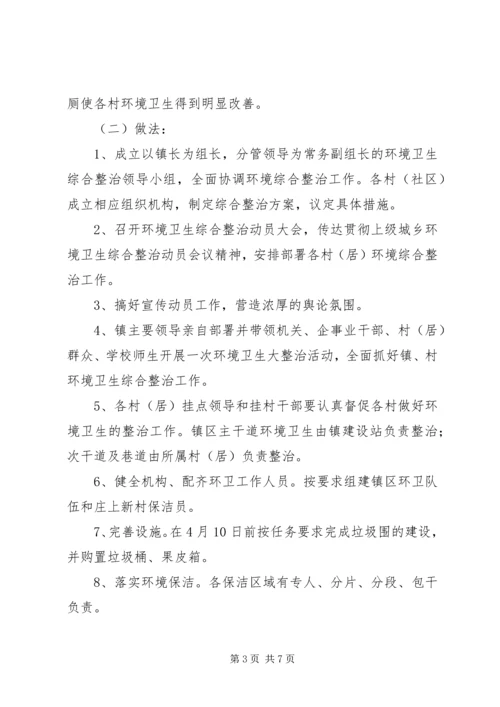 乡镇环境综合整治实行方案.docx