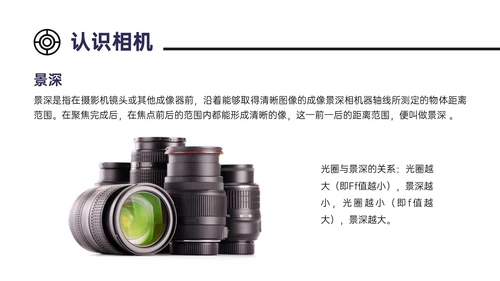 红黑色商务实拍摄影知识培训PPT课件