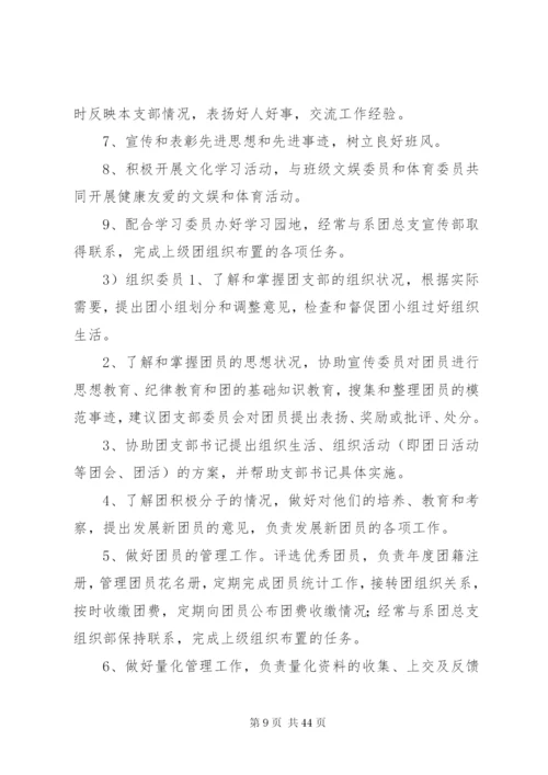 团支部制度建设情况.docx