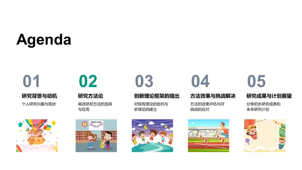 开题报告答辩PPT模板
