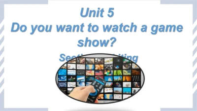 Unit5 Section B 3a-self-check  课件 （人教新目标八年级上册Unit 