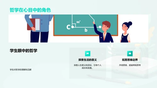 哲学领域开题报告PPT模板