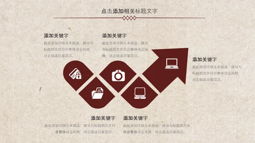 中国风古香古色北京故宫传统文化ppt动态模板
