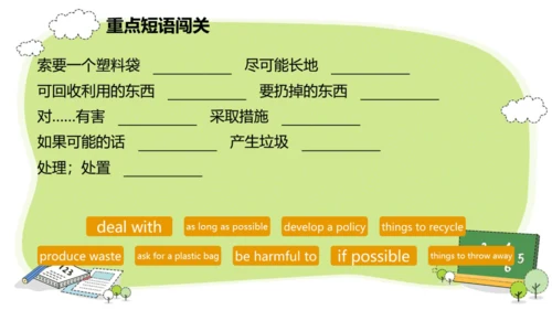 Module 12 Save our world Module12 本模块综合与测试