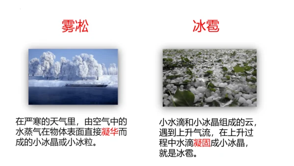 3.4 升华和凝华 课件 (共19张PPT) 2023-2024学年人教版物理八年级上册