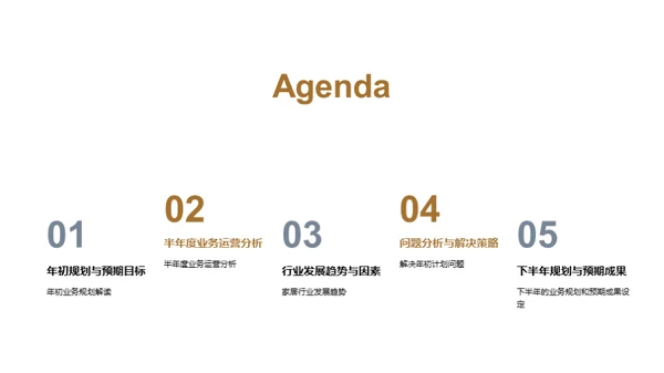家居行业半年回顾