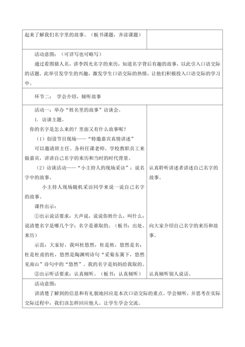 第四单元第二课时名字里的故事 (1)