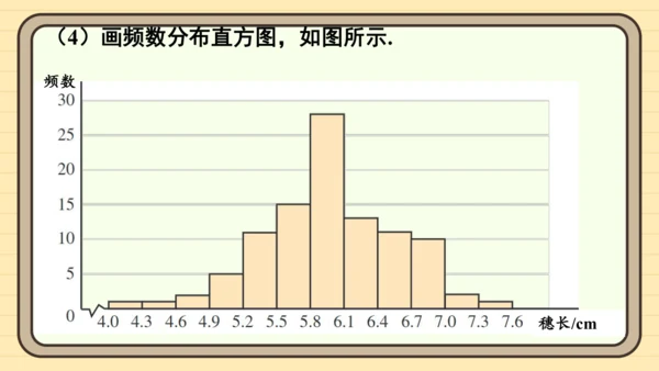 12.2.2 直方图 课件（共34张PPT）2024-2025学年度人教版数学七年级下册