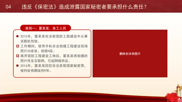 党员干部保密警示教育专题党课PPT