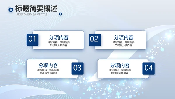 蓝色路演创新商业计划书商务PPT