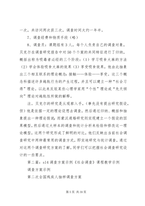 调查研究方案示例.docx