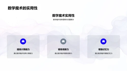 数学魔术的奥秘PPT模板