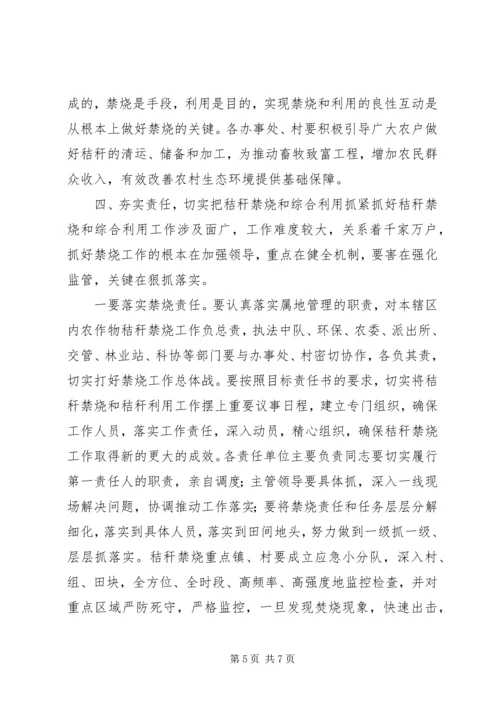 市人大汇报(秸秆禁烧) (4).docx