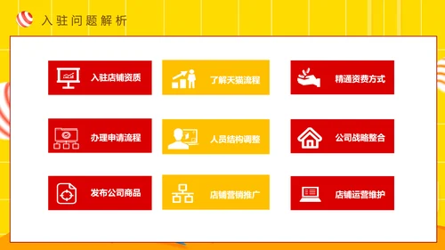 天猫商城策划电商购物节PPT模板
