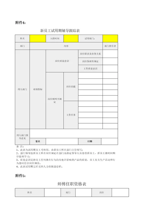 师带徒考核评分标准细则