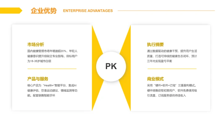 商务风含图片PPT关系