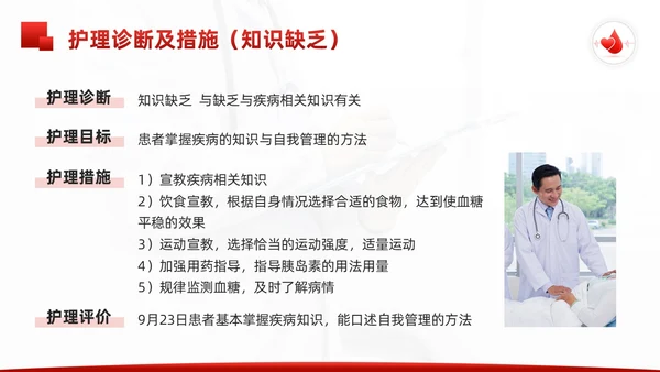 红色简约酮症酸中毒护理查房PPT模板宣传PPT动态PPT