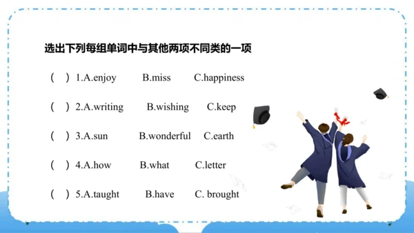Module 9  Unit 1  Best wishes to you（课件）-六年级英语下学期同