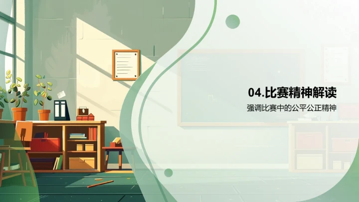 语文竞赛教学PPT模板