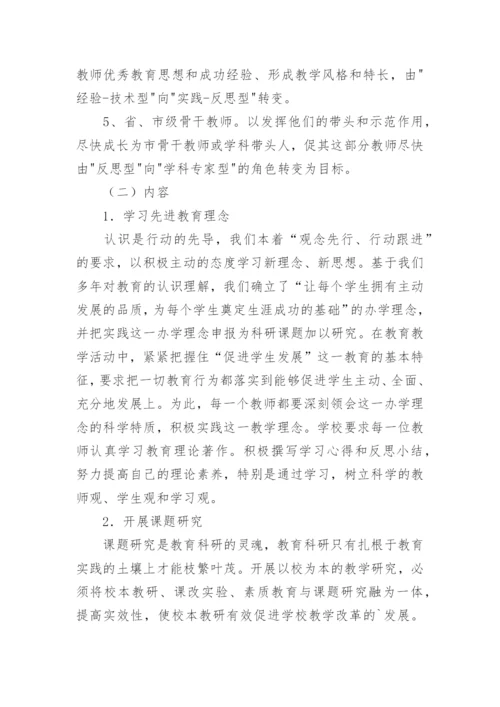 教师培训计划方案(15篇).docx