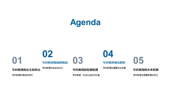 专科教育的挑战与机遇