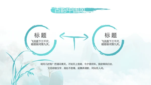 诗词大会诗歌朗诵工作总结汇报动态PPT