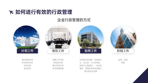 蓝黄商务实拍风格后勤管理培训PPT课件
