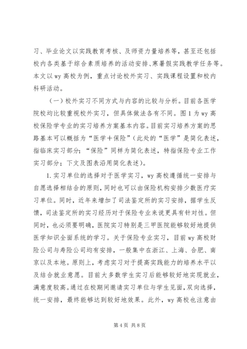 保险学实践教学理念研究.docx