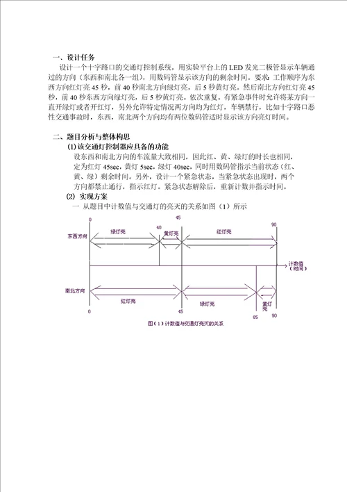 交通灯毕业论文