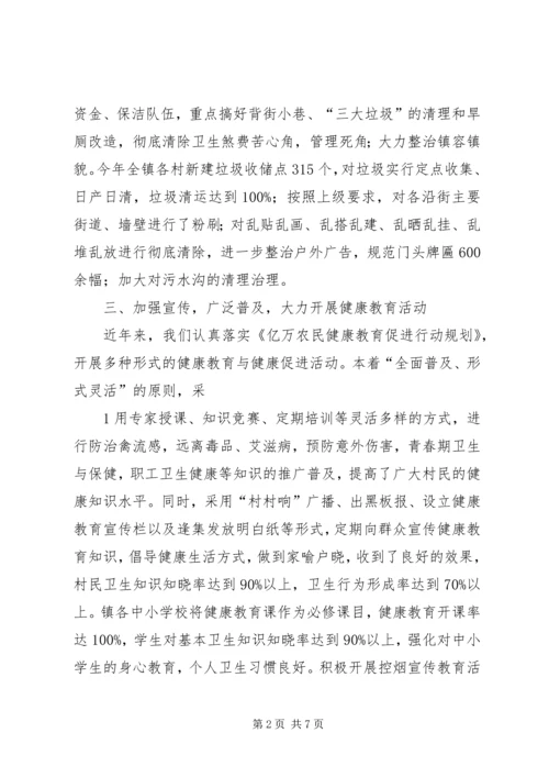 发20XX年04关于市级卫生先进单位自查及申请的报告 (4).docx