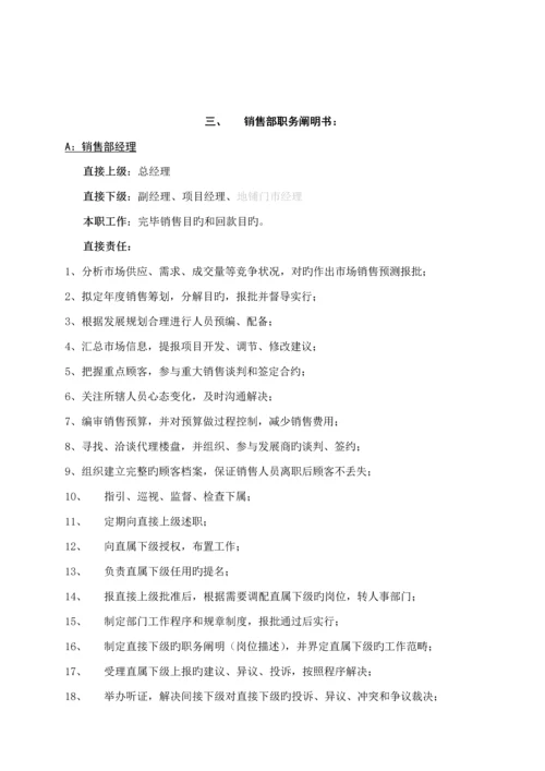 房地产公司销售部管理汇编标准手册.docx