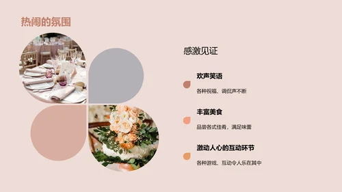橙色商务现代我们的幸福时刻PPT模板