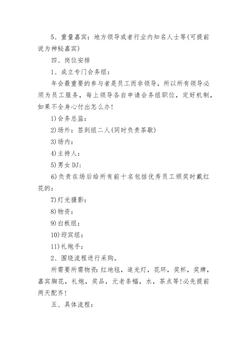 公司年会策划方案（完整版）.docx