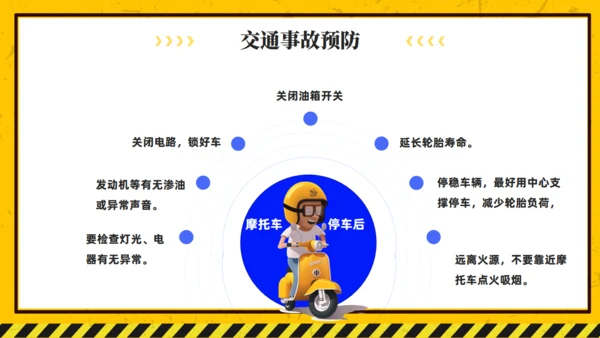 非机动车交通安全通用PPT模板