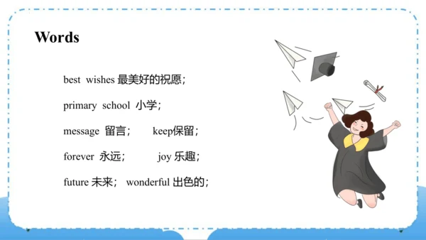 Module 9  Unit 1  Best wishes to you（课件）-六年级英语下学期同