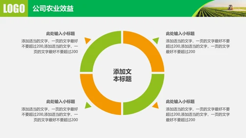 水果蔬菜农业招商农产品宣传通用PPT模板