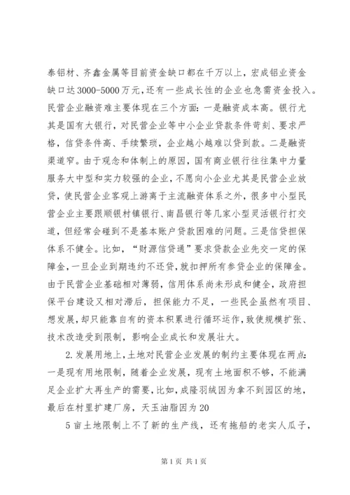 民营经济调研报告.docx