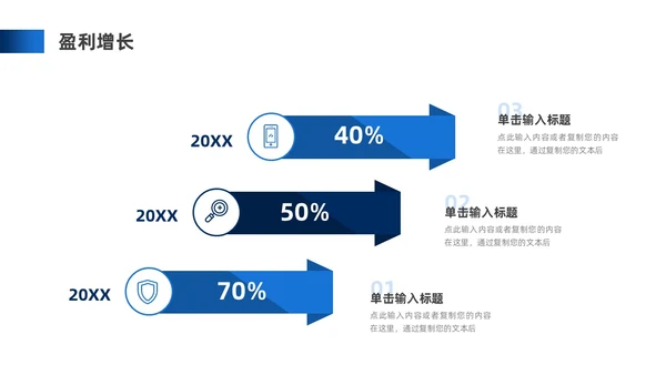 蓝色商务风公司简介企业介绍PPT模板公司介绍
