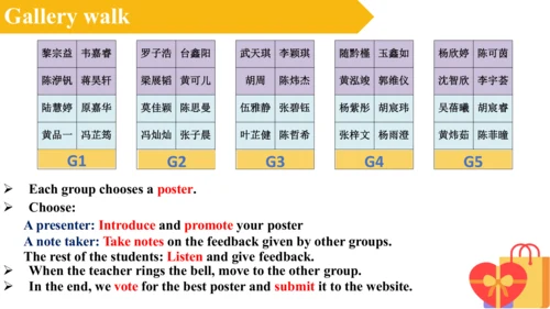 七年级下册Module 5 第四课时课件
