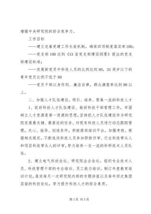 研究院党群办公室十一五工作规划 (3).docx