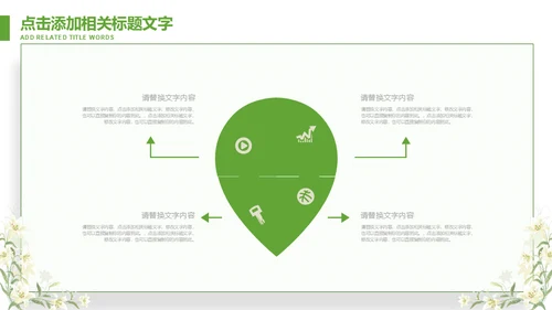 钢笔写信式毕业论文答辩通用PPT模板