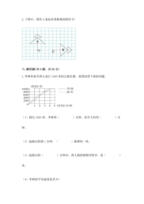 人教版五年级下册数学期末测试卷精品（有一套）.docx