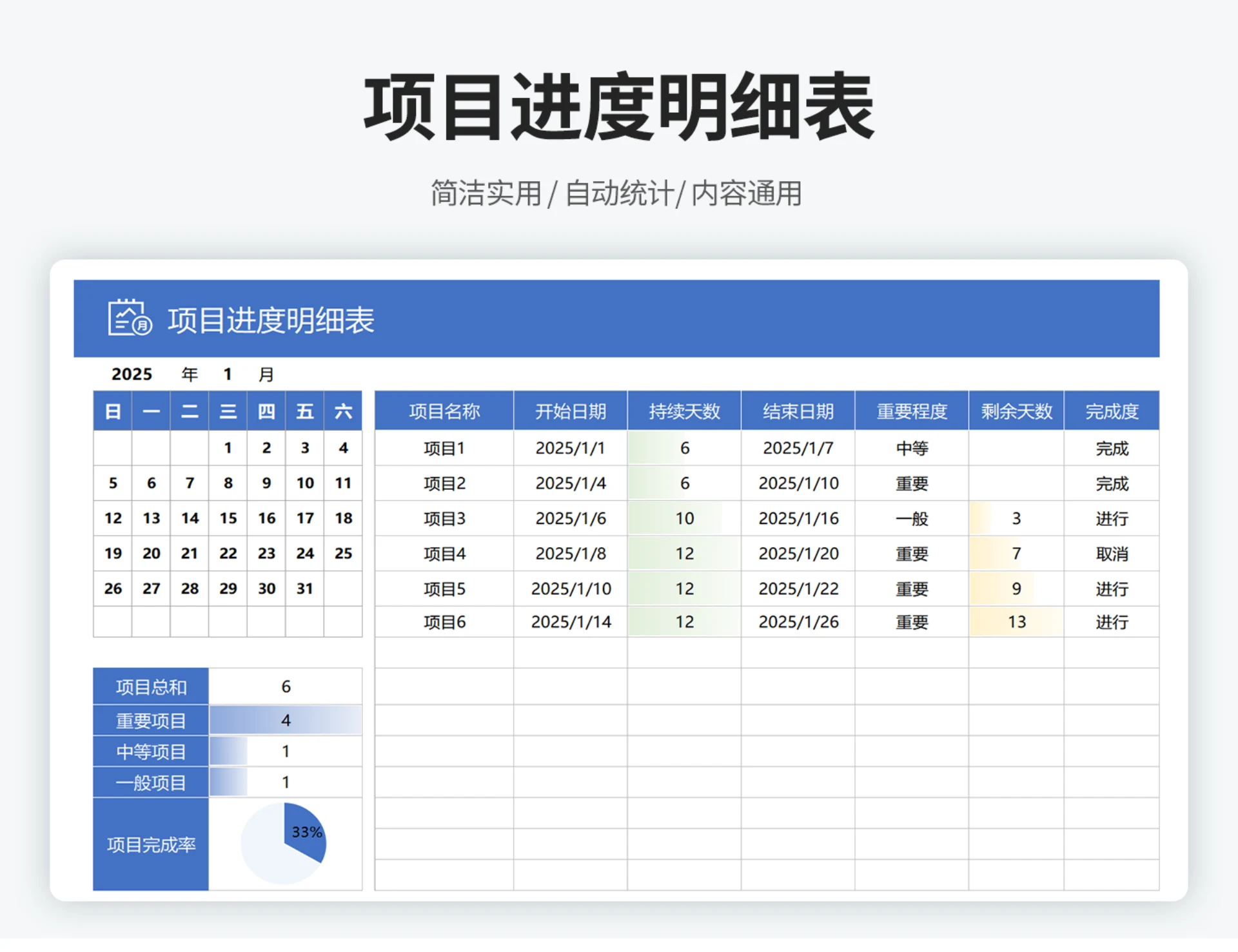 月工作计划规划表