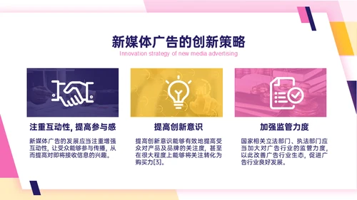 浅淡新媒体广告公司的发展现状及策略通用PPT模板