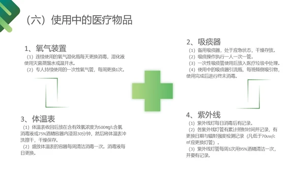 深绿色简约医护护理质量管理制度培训PPT